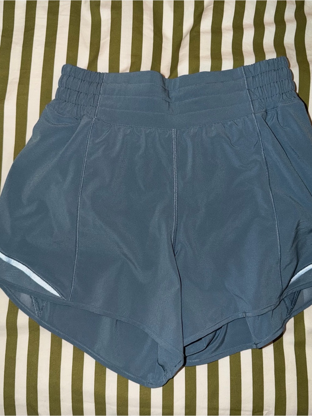 lululemon Hotty Hot High Rise 4” Shorts, Steel Blue